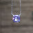 The Ashlynn - Brilliant Lavender Amethyst Necklace Necklaces Handmade Handcrafted