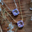 The Ashlynn - Brilliant Lavender Amethyst Necklace Necklaces Handmade Handcrafted