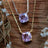 The Ashlynn - Brilliant Lavender Amethyst Necklace Necklaces Handmade Handcrafted