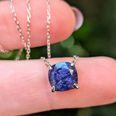 The Ashlynn Custom - Single Birthstone Necklace Necklaces Handmade Handcrafted