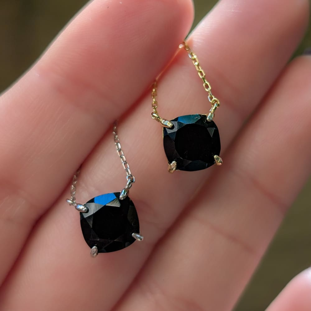 The Ashlynn - Natural Onyx Necklace Necklaces Handmade Handcrafted