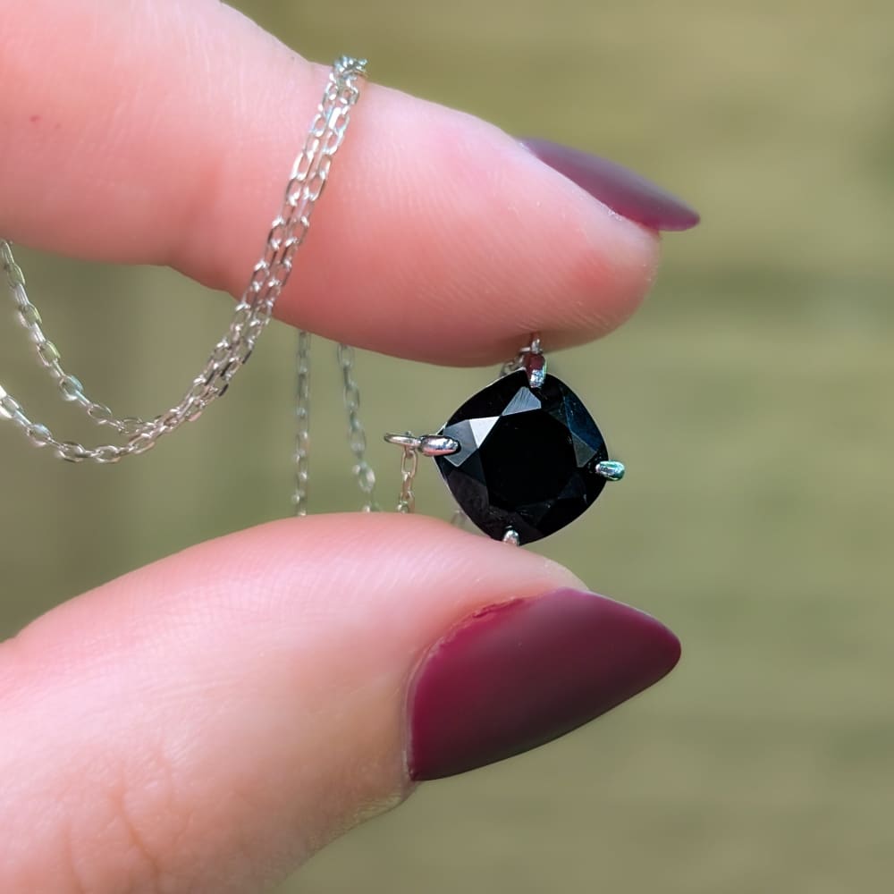 The Ashlynn - Natural Onyx Necklace Necklaces Handmade Handcrafted