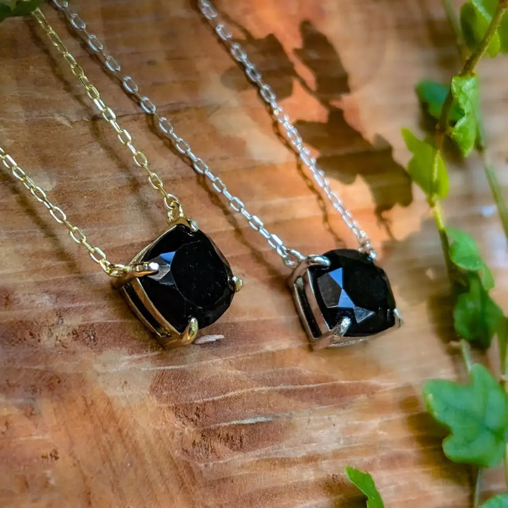 The Ashlynn - Natural Onyx Necklace Necklaces Handmade Handcrafted