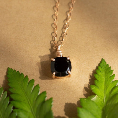 The Ashlynn - Natural Onyx Necklace Necklaces Handmade Handcrafted