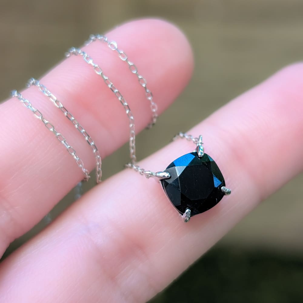 The Ashlynn - Natural Onyx Necklace Necklaces Handmade Handcrafted