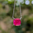The Ashlynn- Natural Ruby Necklace Necklaces Handmade Handcrafted