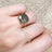 The Ashton - Natural Moss Agate Rings Handmade Handcrafted