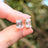 The Audette - Emerald Cut Moissanite Stud Earrings Earrings Handmade Handcrafted