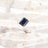 The Audrey - Blue Sandstone Rings Handmade Handcrafted