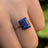 The Audrey- Natural Sapphire Rings Handmade Handcrafted