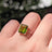 The Audrey- Peridot Rings Handmade Handcrafted