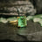 The Audrey- Raw Doublet Emerald Rings Handmade Handcrafted