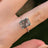 The Audrey- Rutilated Quartz Ring Rings Handmade Handcrafted