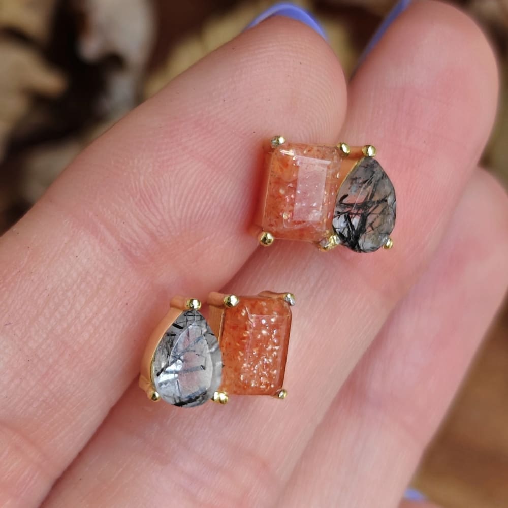 The Aurora - Halloween Fall Toi et Moi Earrings Earrings Handmade Handcrafted