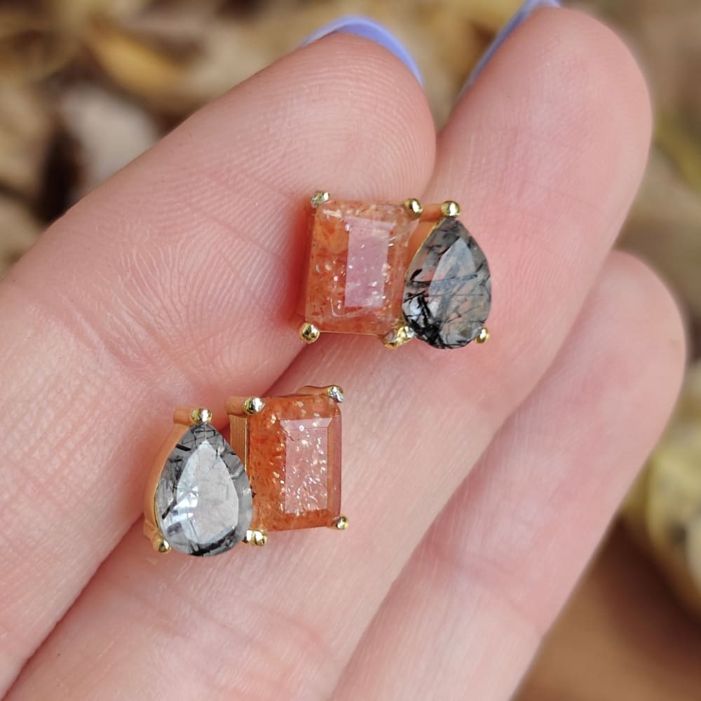 The Aurora - Halloween Fall Toi et Moi Earrings Earrings Handmade Handcrafted