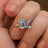 The Aurora - Toi et Moi Aquamarine Ring Rings Handmade Handcrafted