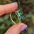 The Aurora - Toi et Moi Emerald Ring Rings Handmade Handcrafted