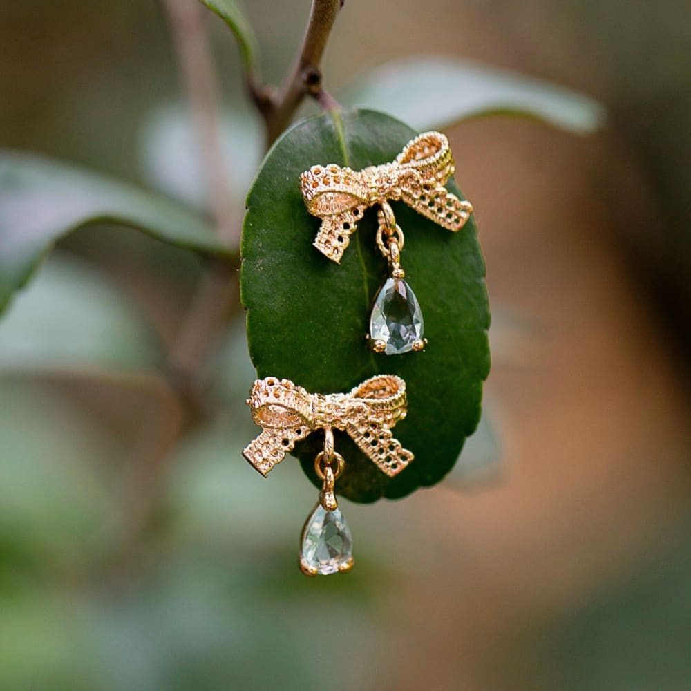 The Caroline - Classic Earrings Handmade Handcrafted