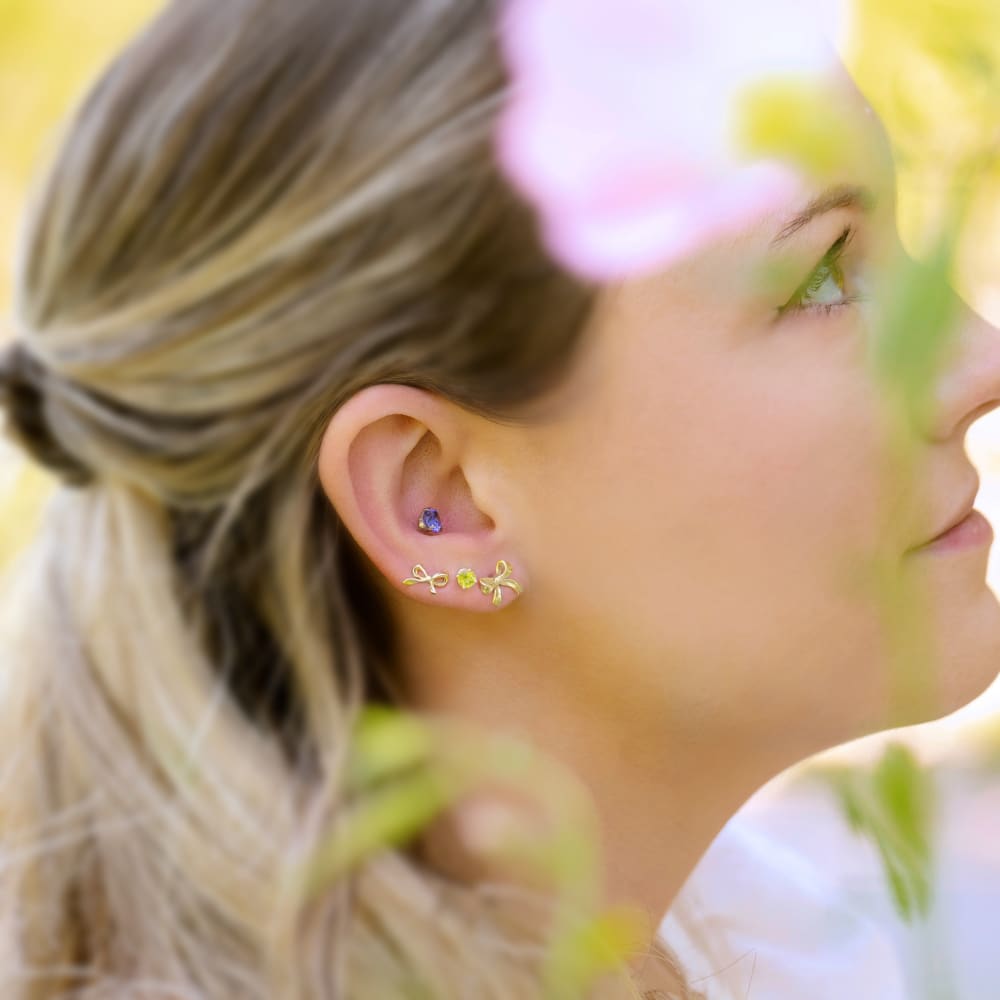 The Caroline - Mini Earrings Handmade Handcrafted