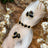 The Elia - Onyx Small Cluster Studs Earrings Handmade Handcrafted