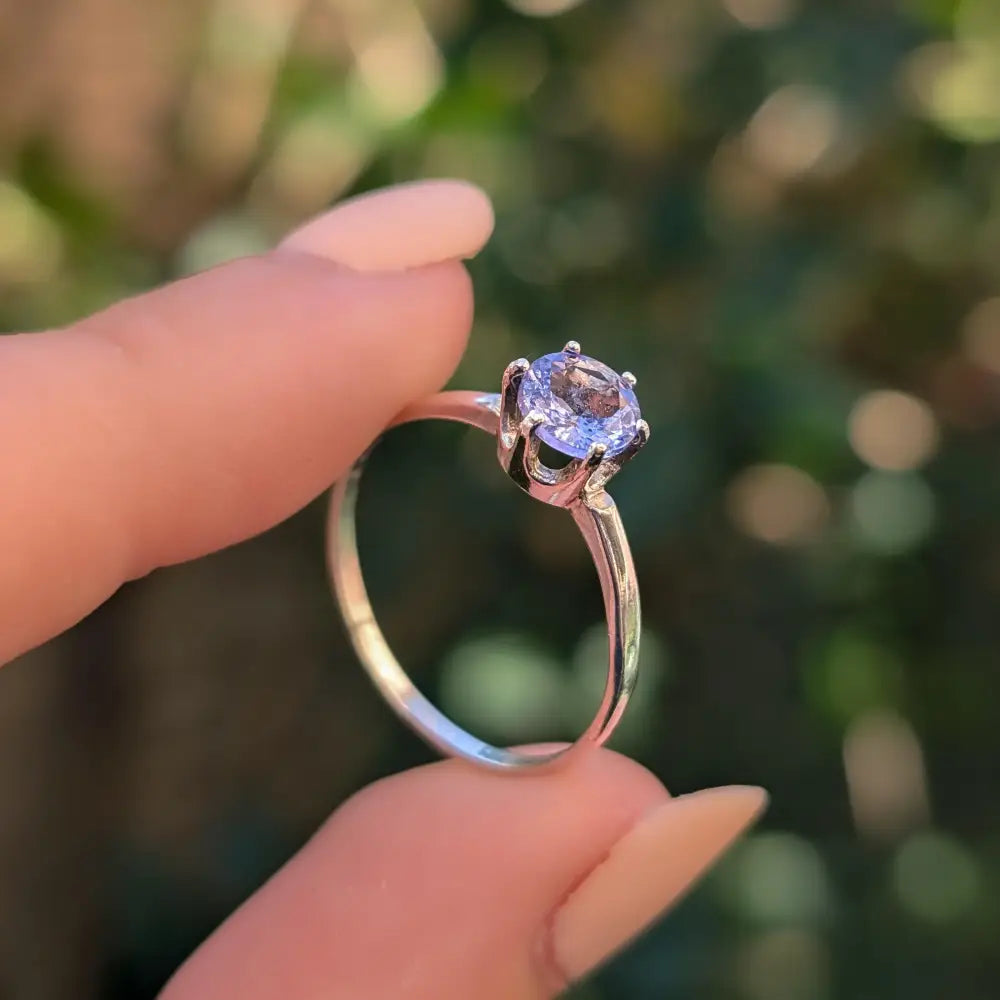 The Juliet- AAA Natural Tanzanite Rings Handmade Handcrafted