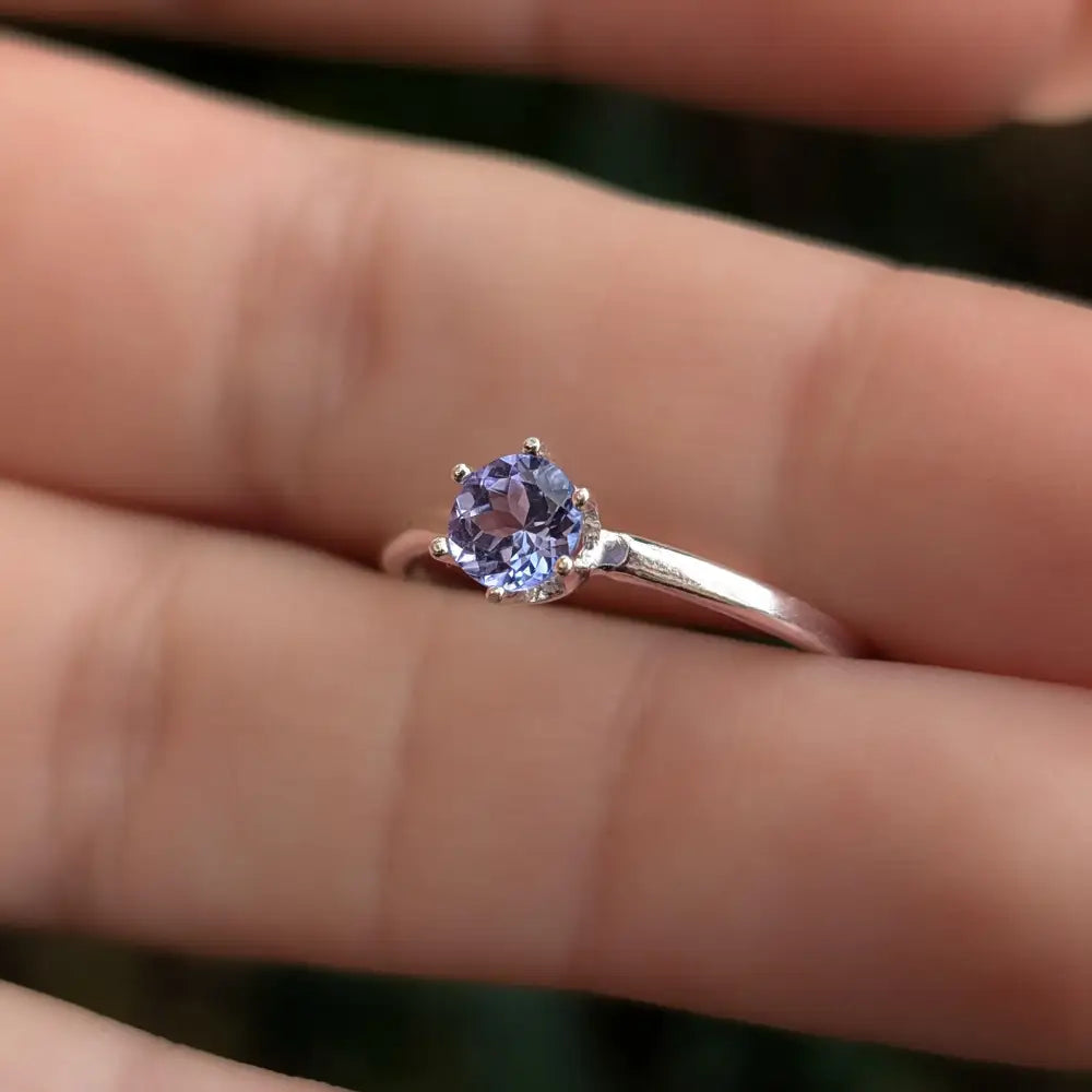 The Juliet- AAA Natural Tanzanite Rings Handmade Handcrafted