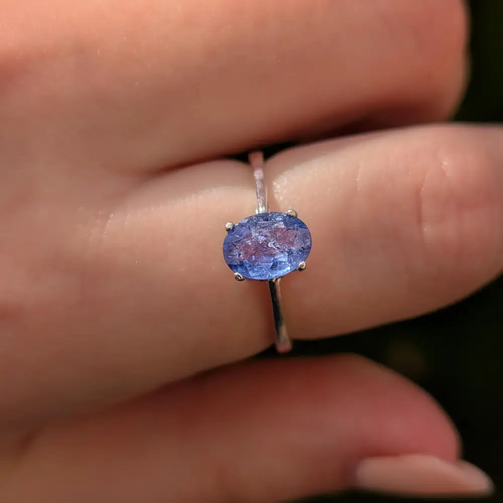 The Juliet- AAA Natural Tanzanite Rings Handmade Handcrafted