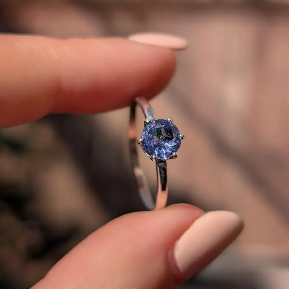 The Juliet- AAA Natural Tanzanite Rings Handmade Handcrafted