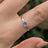 The Juliet- AAA Natural Tanzanite Rings Handmade Handcrafted
