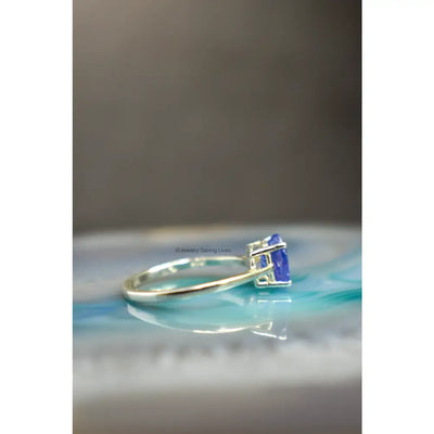 The Juliet- AAA Natural Tanzanite Rings Handmade Handcrafted