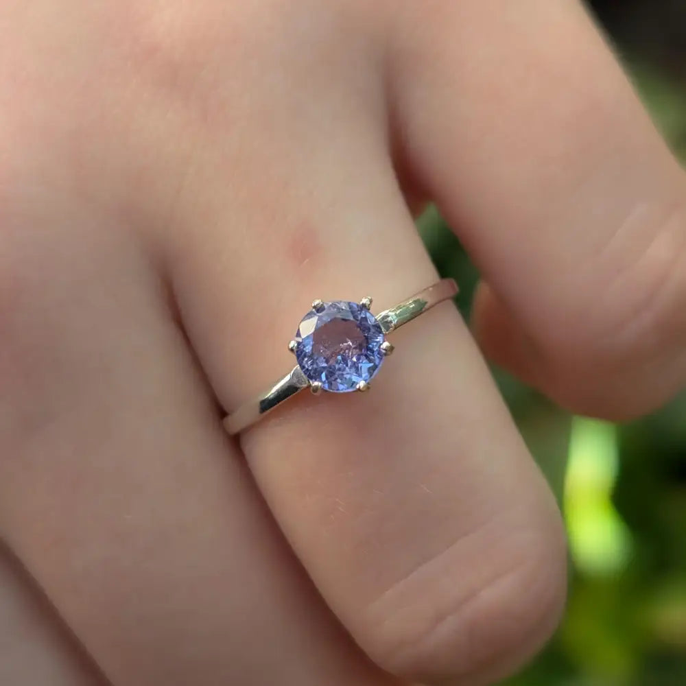 The Juliet- AAA Natural Tanzanite Rings Handmade Handcrafted