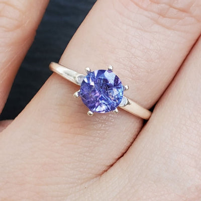 The Juliet- AAA Natural Tanzanite Rings Handmade Handcrafted