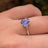 The Juliet- AAA Natural Tanzanite Rings Handmade Handcrafted