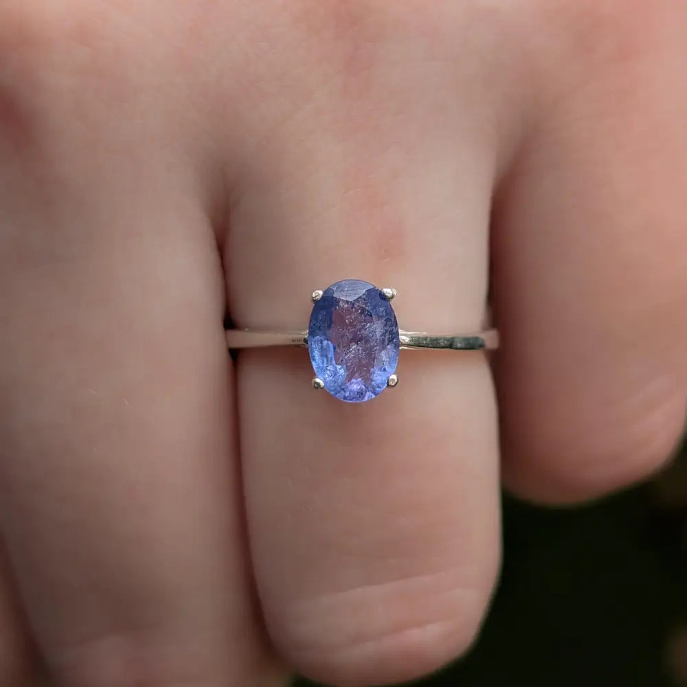 The Juliet- AAA Natural Tanzanite Rings Handmade Handcrafted