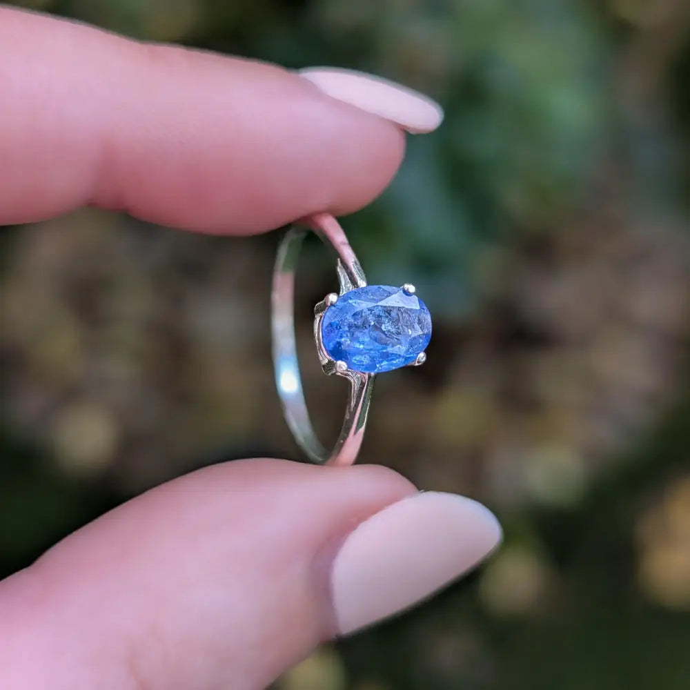The Juliet- AAA Natural Tanzanite Rings Handmade Handcrafted