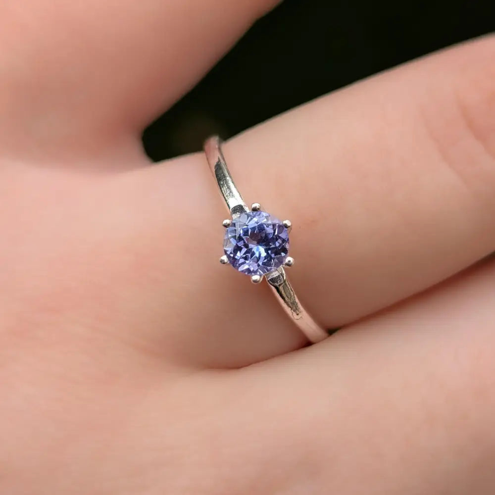 The Juliet- AAA Natural Tanzanite Rings Handmade Handcrafted