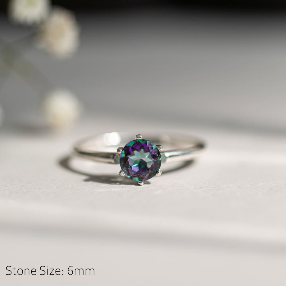 The Juliet- Alexandrite Rings Handmade Handcrafted