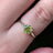 The Juliet - Brilliant Peridot Stone Rings Handmade Handcrafted