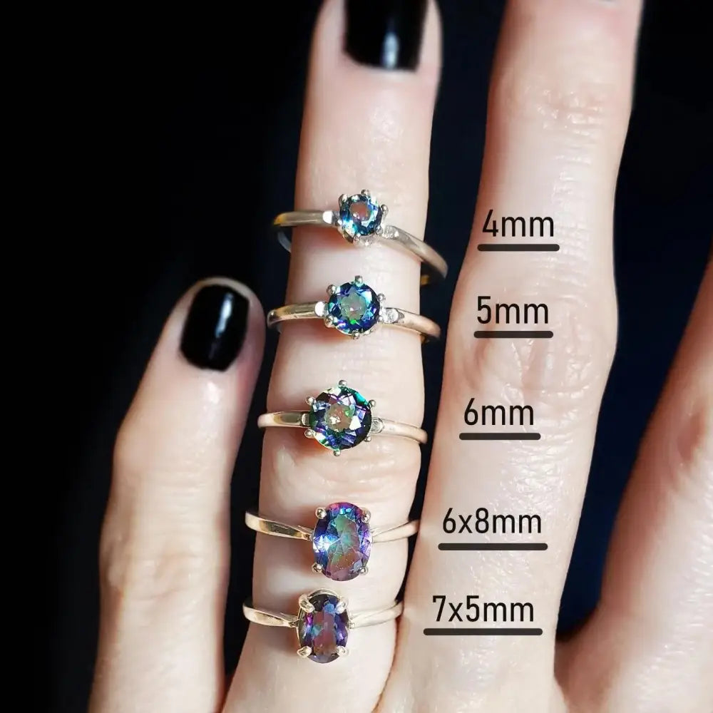 The Juliet Custom Brilliant Stone Rings Handmade Handcrafted