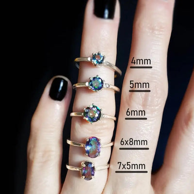 The Juliet Custom Brilliant Stone Rings Handmade Handcrafted