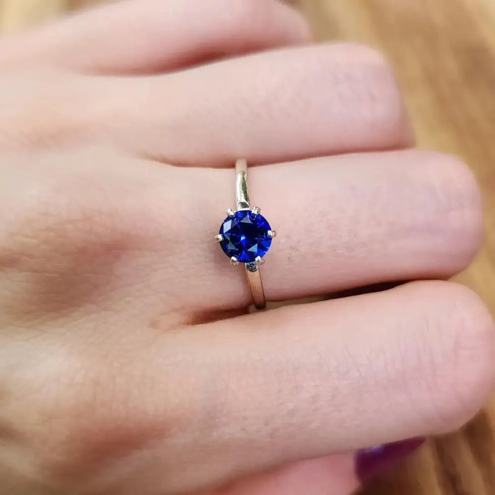 The Juliet Custom Brilliant Stone Rings Handmade Handcrafted