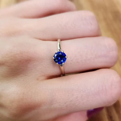 The Juliet Custom Brilliant Stone Rings Handmade Handcrafted