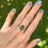 The Juliet- Emerald Rings Handmade Handcrafted