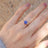 The Juliet- LS Tanzanite Rings Handmade Handcrafted