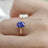 The Juliet - LS Tanzanite Rings Handmade Handcrafted