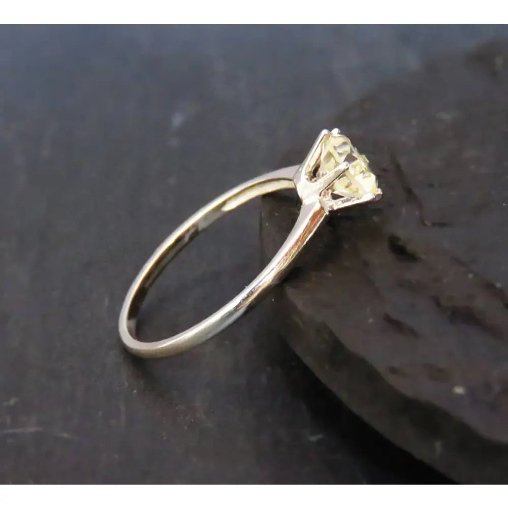 The Juliet - Natural Champagne Sapphire Rings Handmade Handcrafted