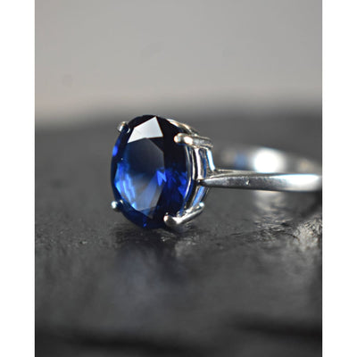 The Juliet- Sapphire Rings Handmade Handcrafted