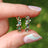 The Legacy Earrings - Alexandrite Hoops Earrings Handmade Handcrafted