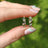 The Legacy Earrings - Alexandrite Hoops Earrings Handmade Handcrafted