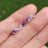 The Legacy Earrings - Amethyst Hoops Earrings Handmade Handcrafted
